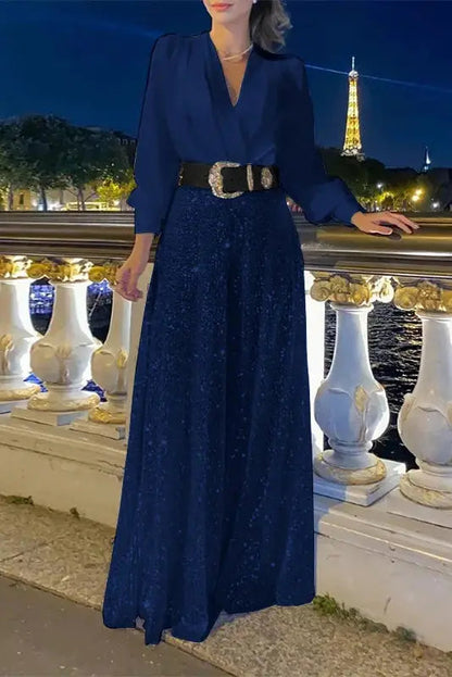 Nontium Sequins Maxi Dress