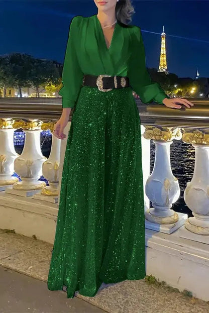 Nontium Sequins Maxi Dress