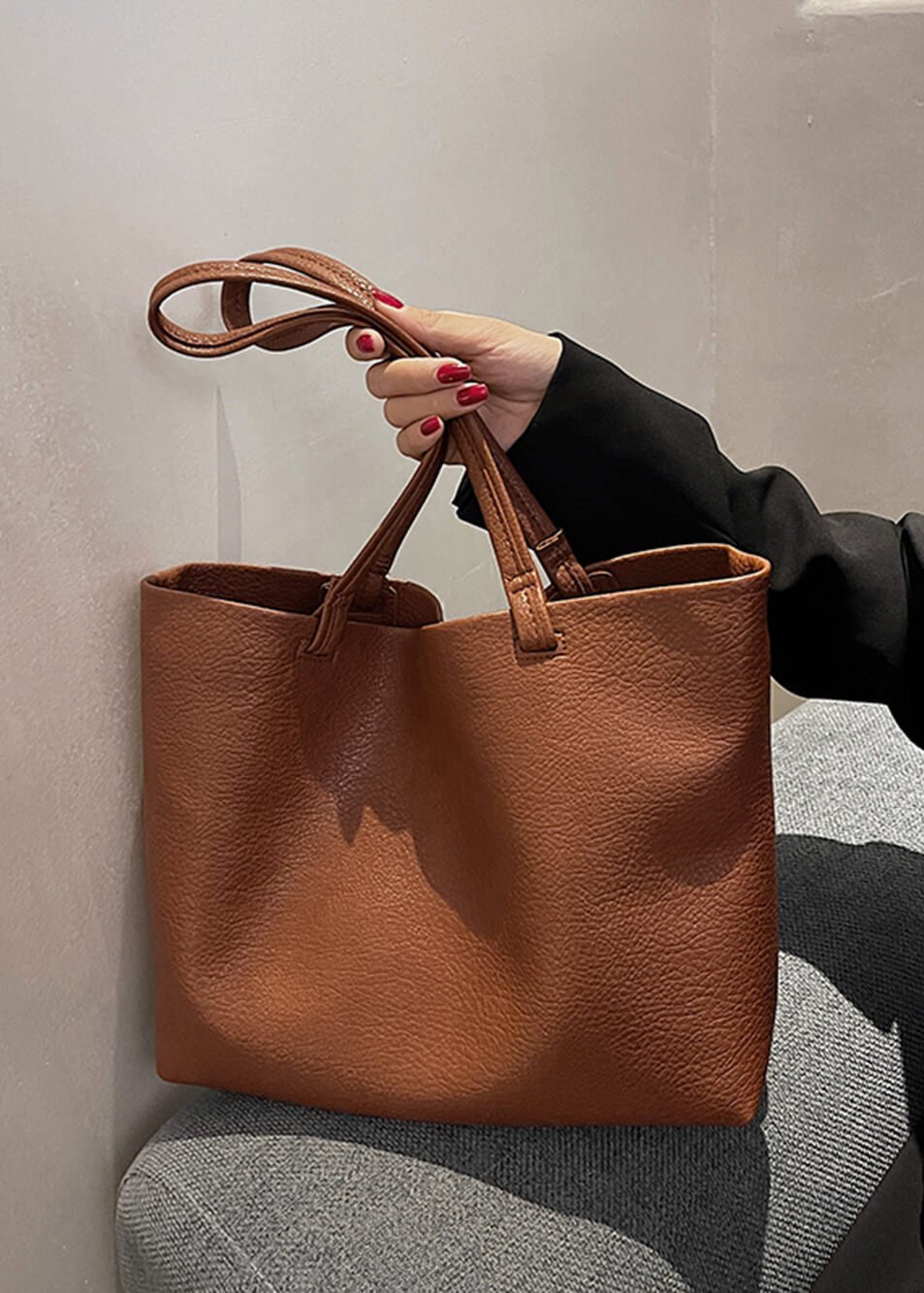 Soft-Leather Tote