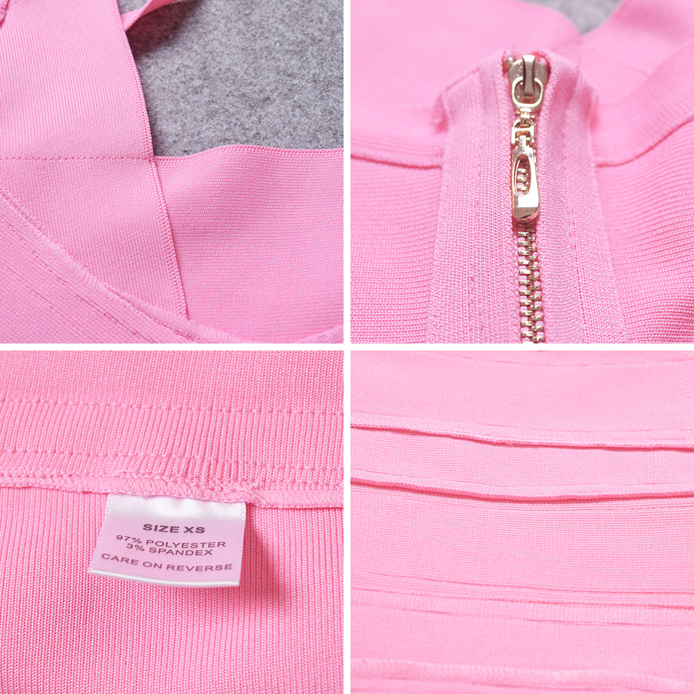 Refined Bandage Dress with Elegant Shaping and Fit