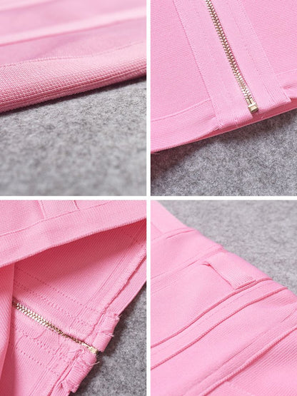 Refined Bandage Dress with Elegant Shaping and Fit