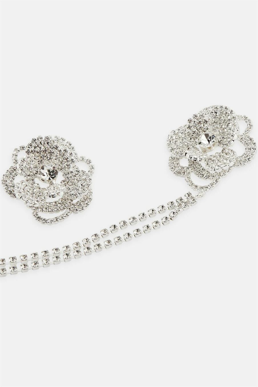 Pendientes colgantes con borlas de forma irregular 