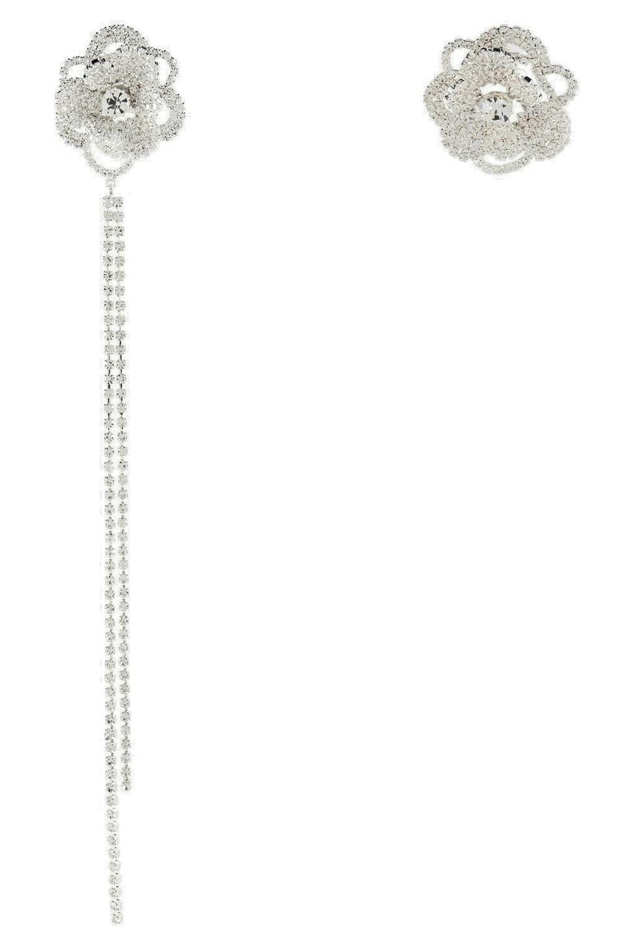 Pendientes colgantes con borlas de forma irregular 