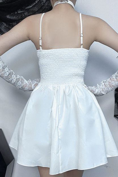 Puff Sleeve Cover Gothic Dress