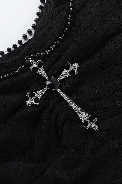 Sexy Gothic Detachable Strap Corset