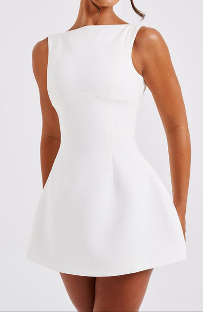 Valentina Mini Dress - Ivory