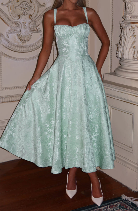 Matelda Midi Dress - Mint
