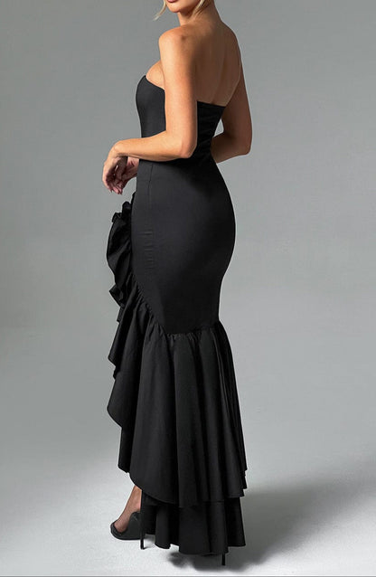 Rebeca Maxi Dress-Black