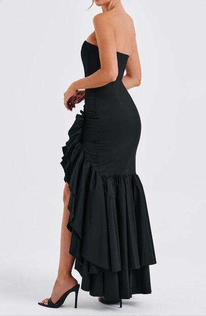 Rebeca Maxi Dress-Black