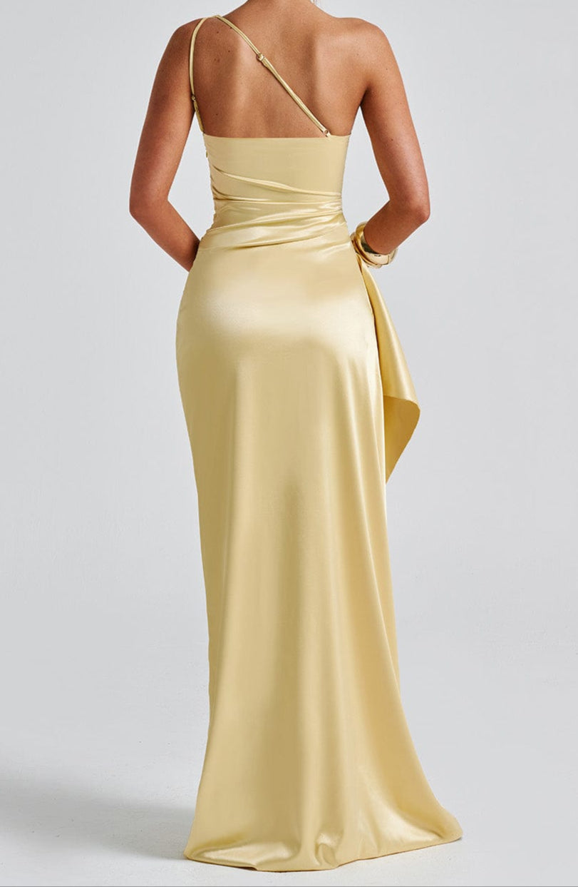 Sinthia Maxi Dress - Lemon