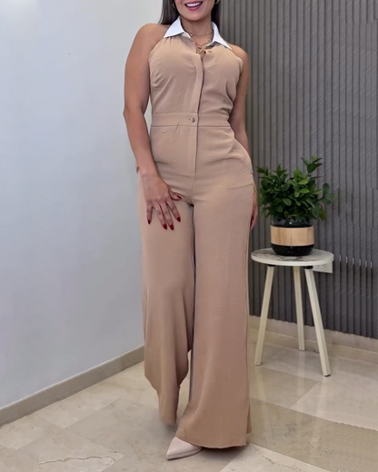 Sleeveless Waist Jumpsuit (Pre-Sale)