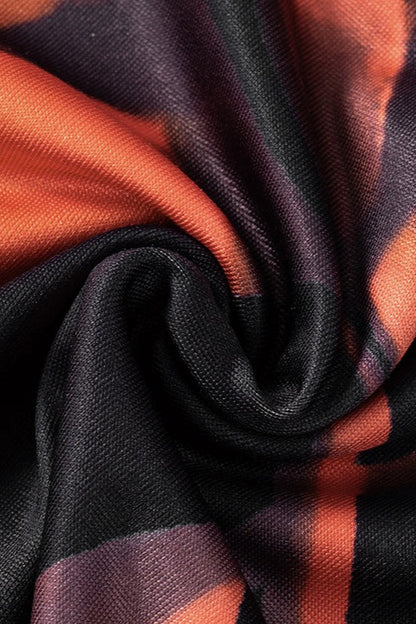 Floral Print Halter Backless Bodycon Maxi Dress