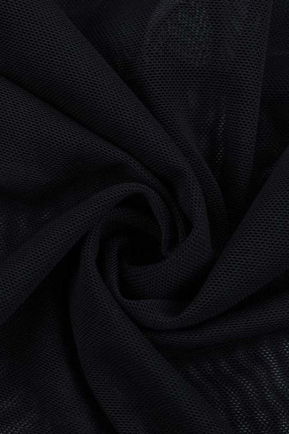 Halter Neck Top High-Slit Skirt Two Pieces Set