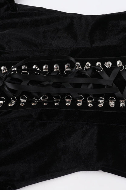 Slim Fit Oriental Gothic Dress