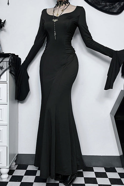 Elegant Mermaid Gothic Dress