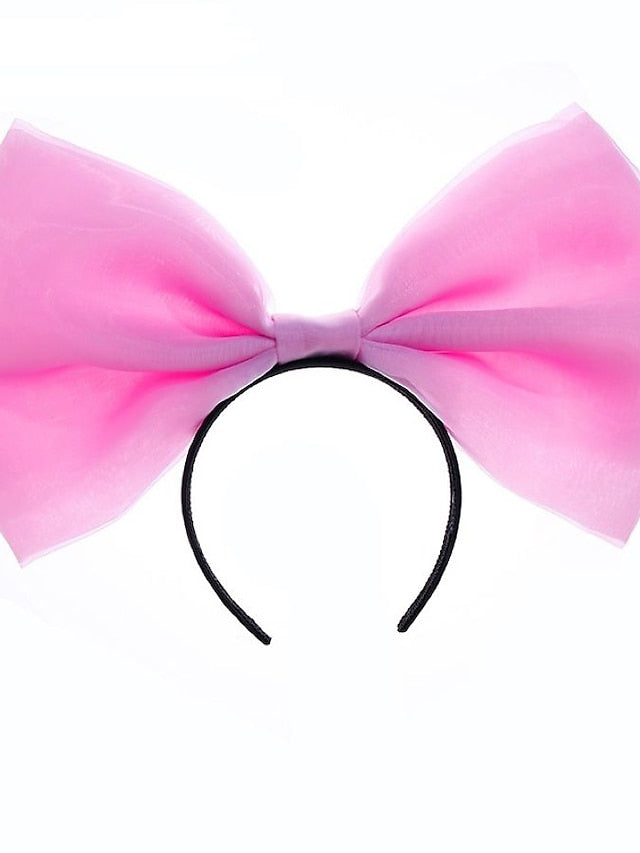 1PC Headbands For Halloween Party Evening Oversize Fabric Knot for Women