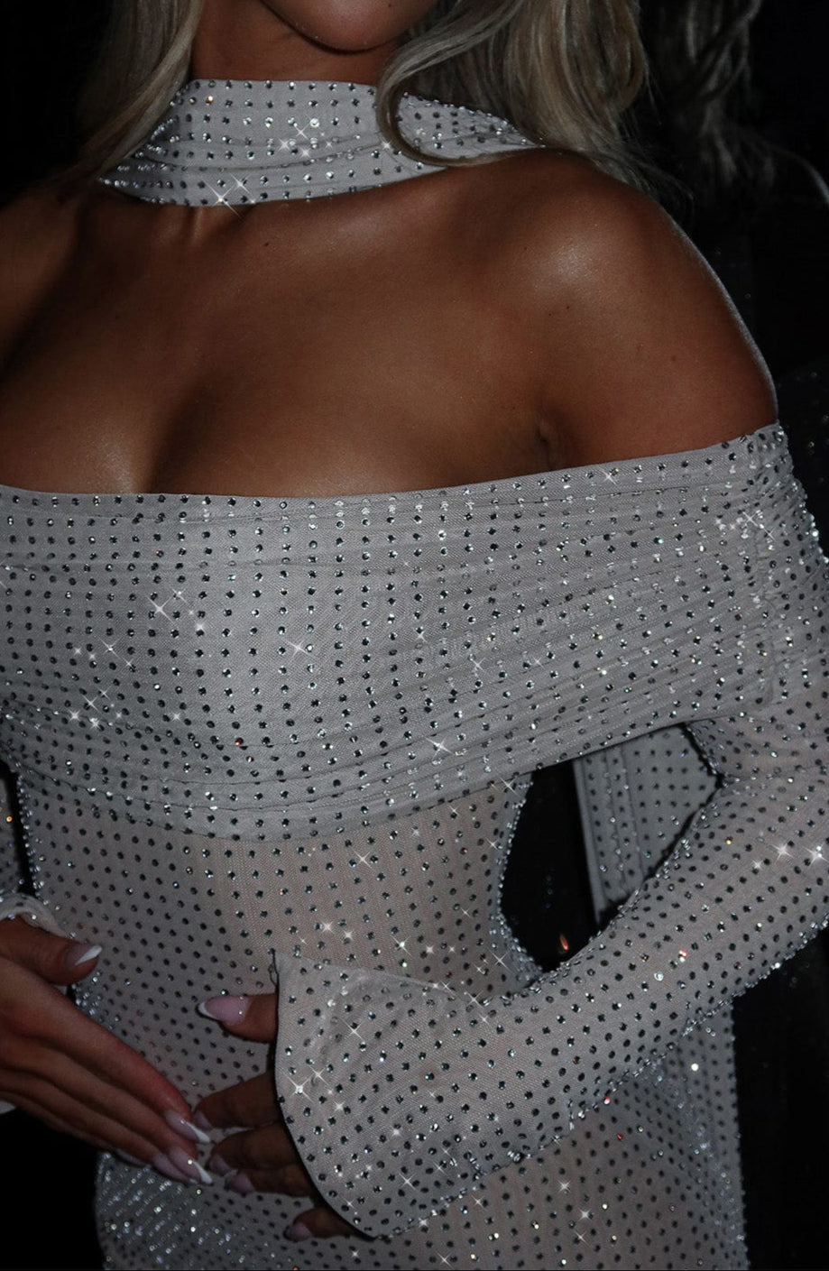 Rocio Maxi Dress - Nude