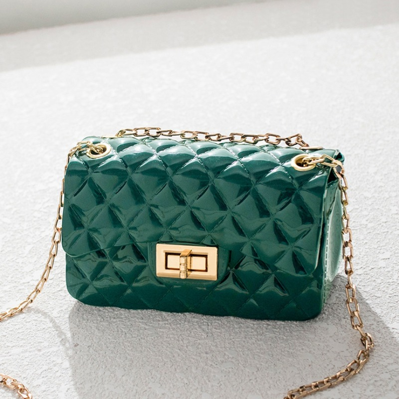 Bolso bandolera de diamantes de moda