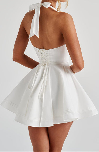 Marta Mini Dress - Ivory