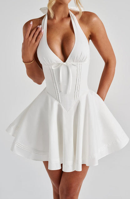 Marta Mini Dress - Ivory