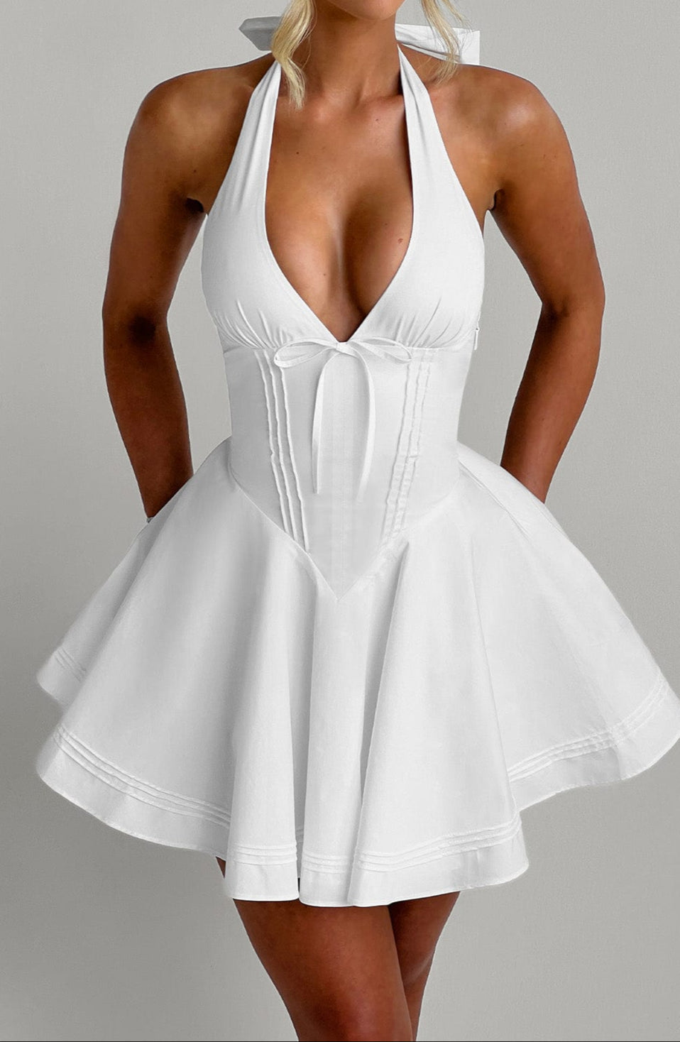 Marta Mini Dress - Ivory