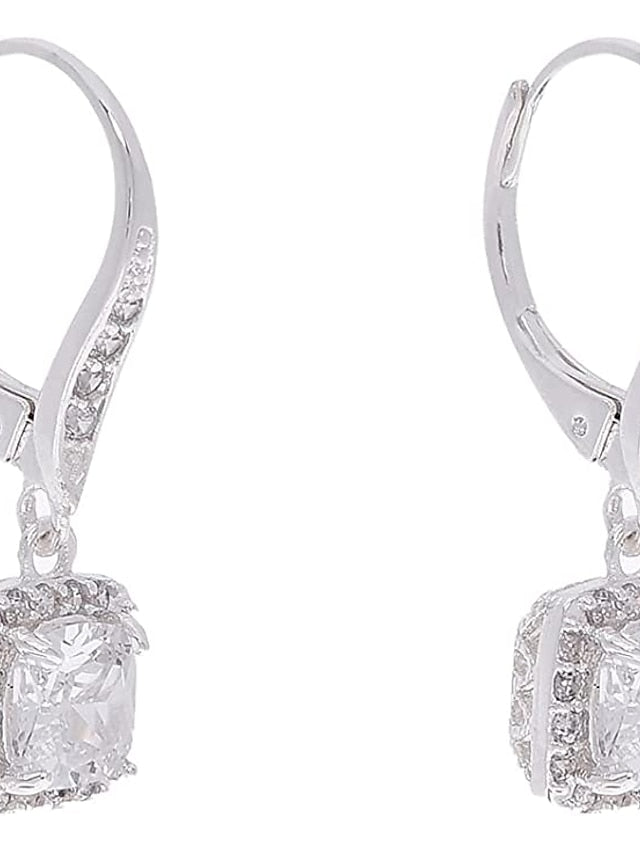 1 Pair Crystal Earrings For Wedding Birdal Bridesmaids Chandelier Dangle Drop Earrings for Women