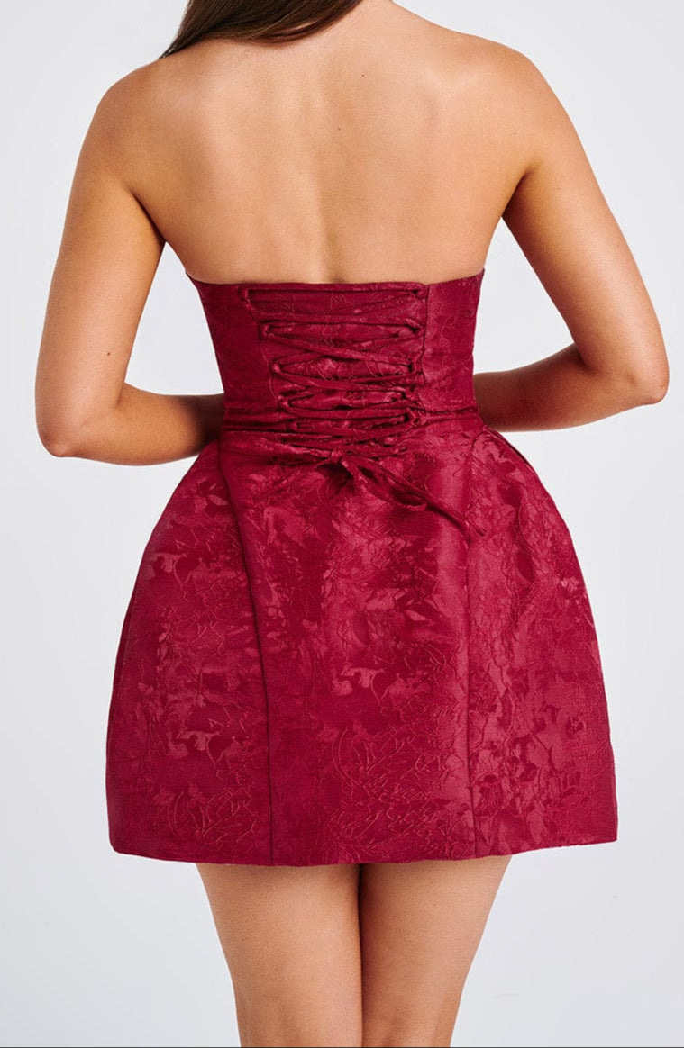 Carmela Mini Dress - Red