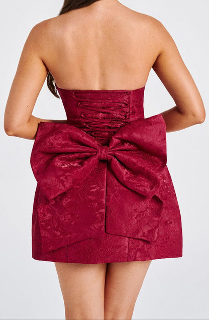 Carmela Mini Dress - Red