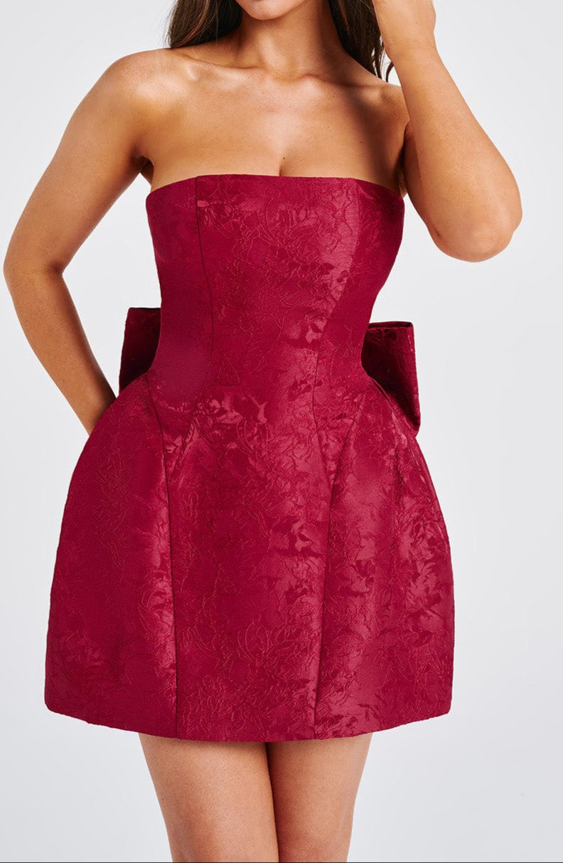 Carmela Mini Dress - Red