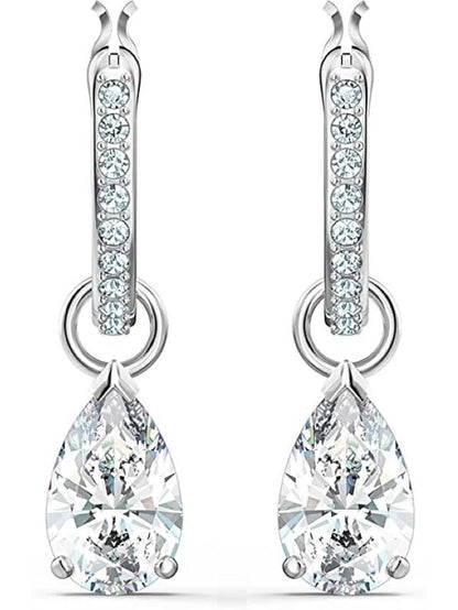 1 Pair Crystal Earrings For Wedding Birdal Bridesmaids Chandelier Dangle Drop Earrings for Women