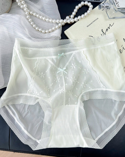 Lace Quick-Drying Mid-Waist Breathable