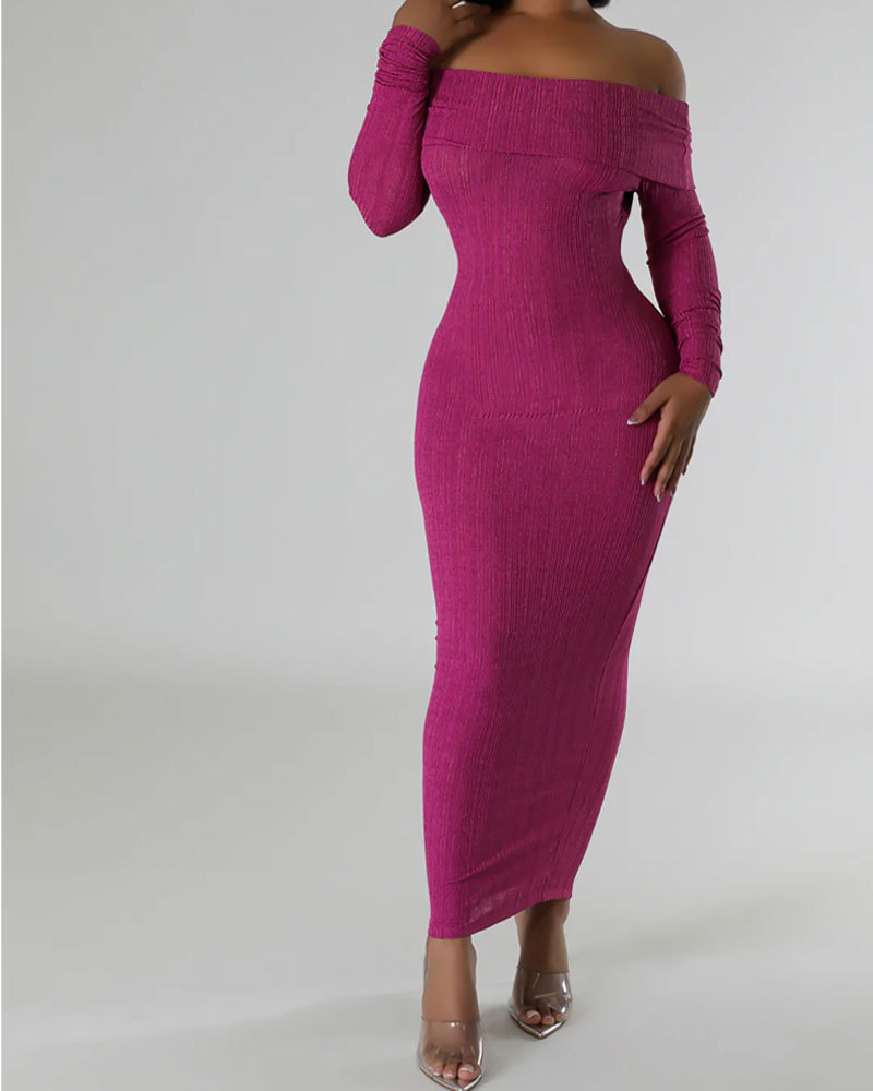 Slim Fit Hip Dress