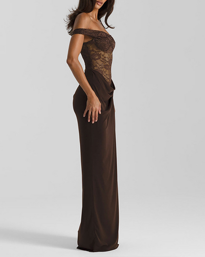 Lace Slim-Fitting Dress