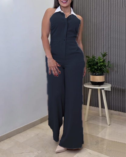 Sleeveless Waist Jumpsuit (Pre-Sale)
