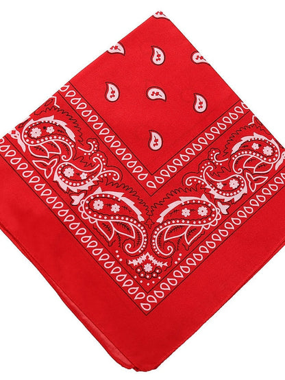 1pc Headbands Bandana Hair Scarf For Street Gift Holiday Head Handmade Fabric Black Blue Dark Red for Women