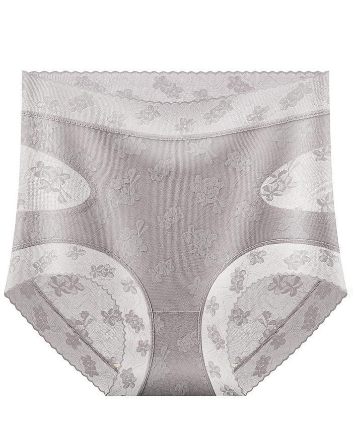 Seamless Belly-Control Antibacterial Crotch Lace Panties