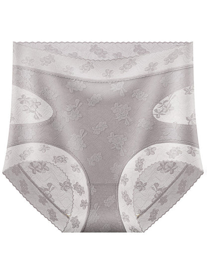 Seamless Belly-Control Antibacterial Crotch Lace Panties