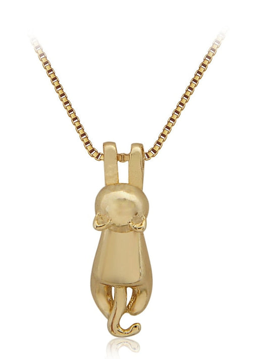 1PC Necklace For Street Daily Alloy Classic Cat for Women