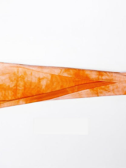 1PC Girls' Headbands Headband For Outdoor Fabric Tie dye green Tie Dye Purple Tie Dye Yellow for Women