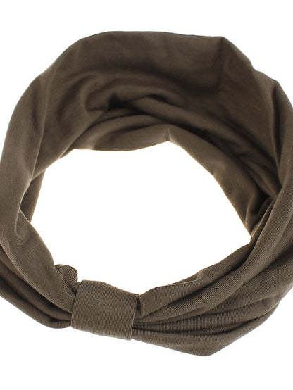 1PC Headbands Hairpins Hair Band For Outdoor Daily Classic Fabric Black As Picture Military Green for Women