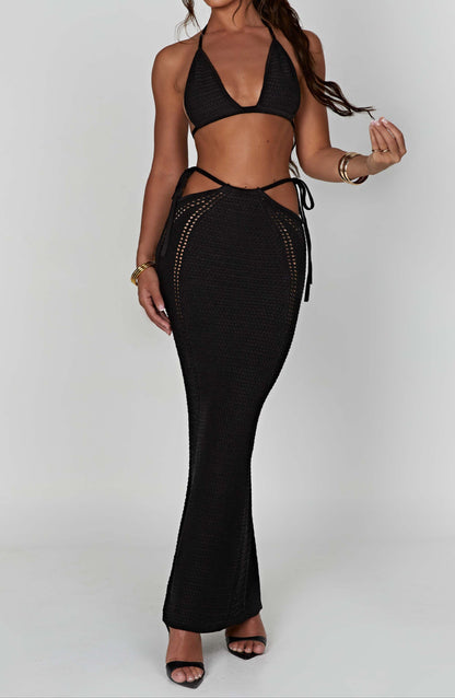 Marcella Maxi Skirt - Black