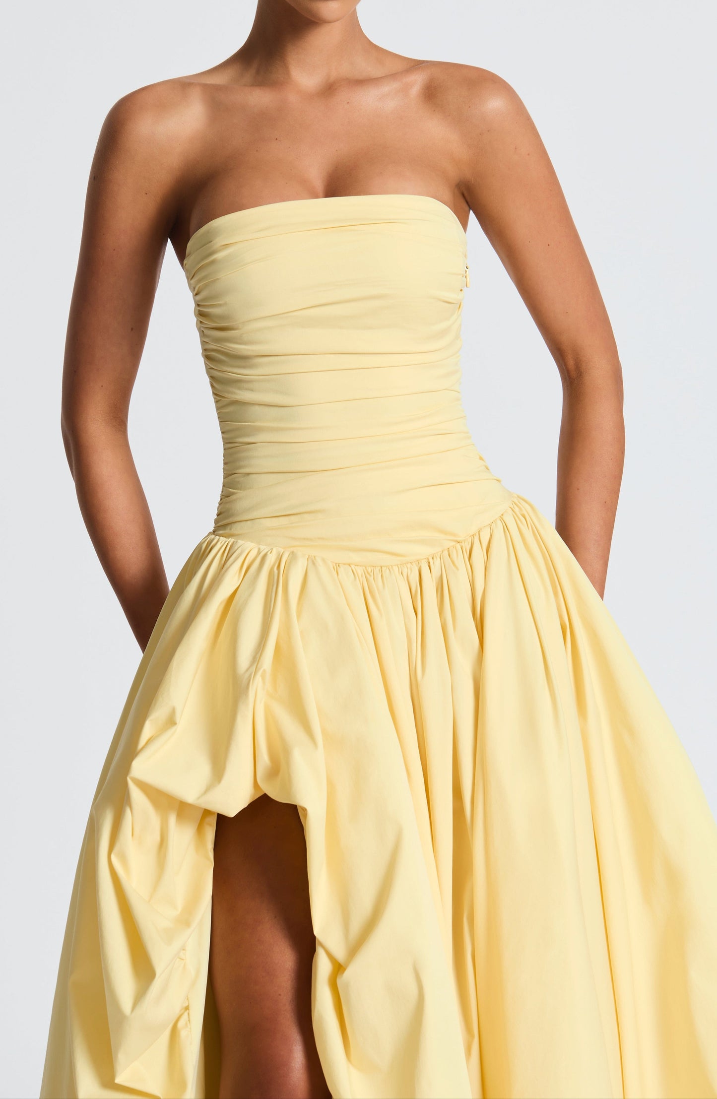 Valencia Maxi Dress - Lemon