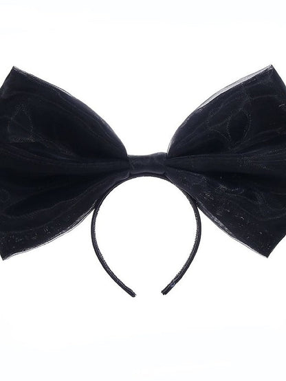 1PC Headbands For Halloween Party Evening Oversize Fabric Knot for Women