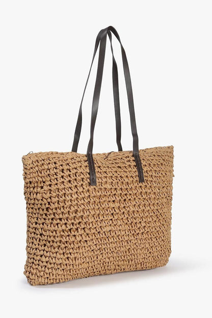 Bolsa de mano trenzada 