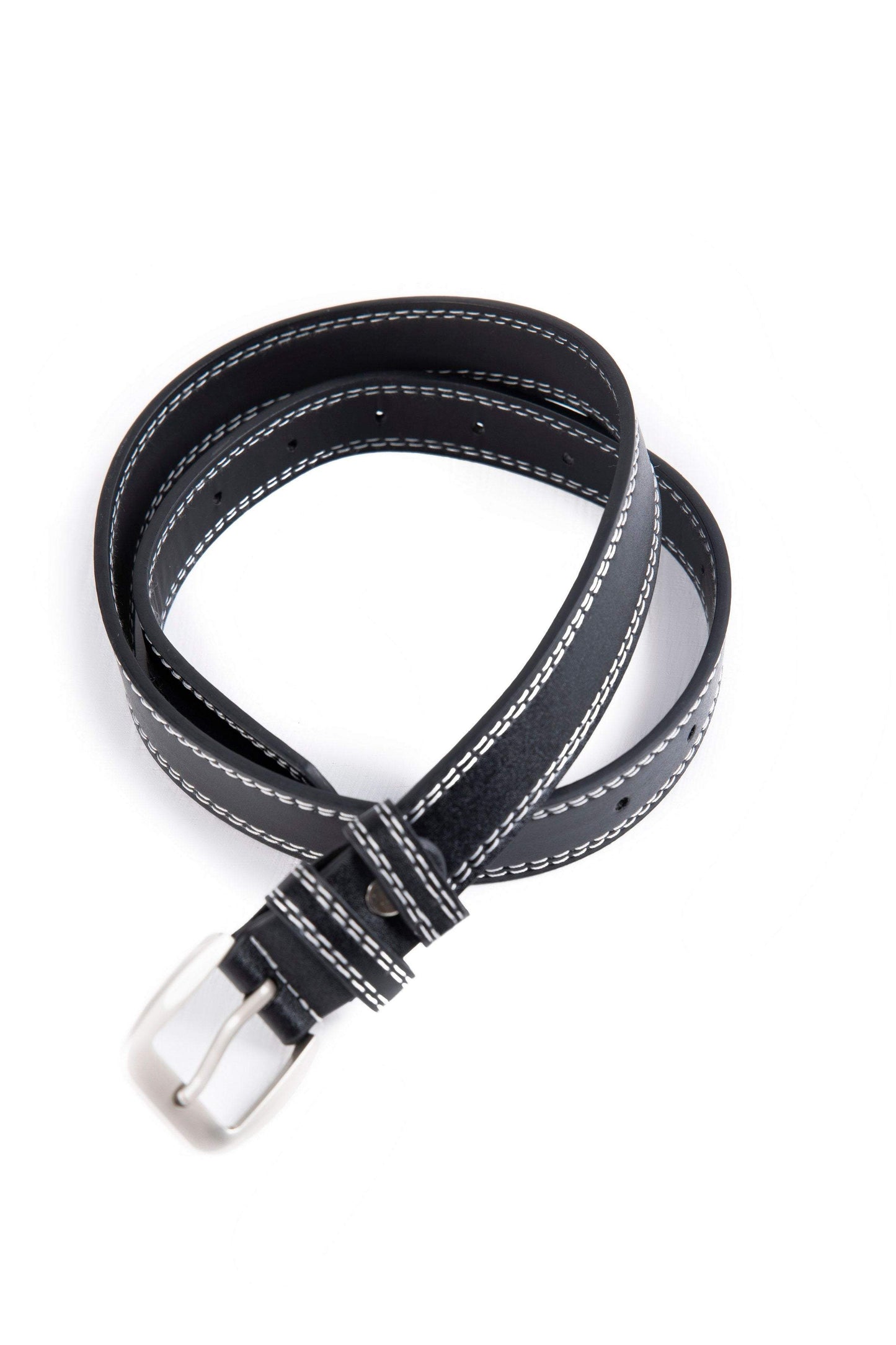 Cinturón con hebilla cuadrada 