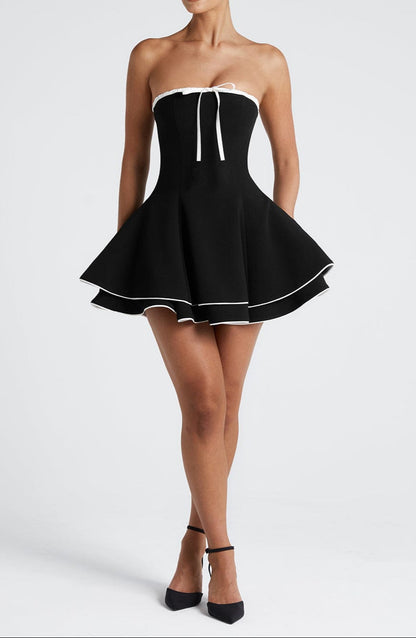 Fernanda Mini Dress - Black