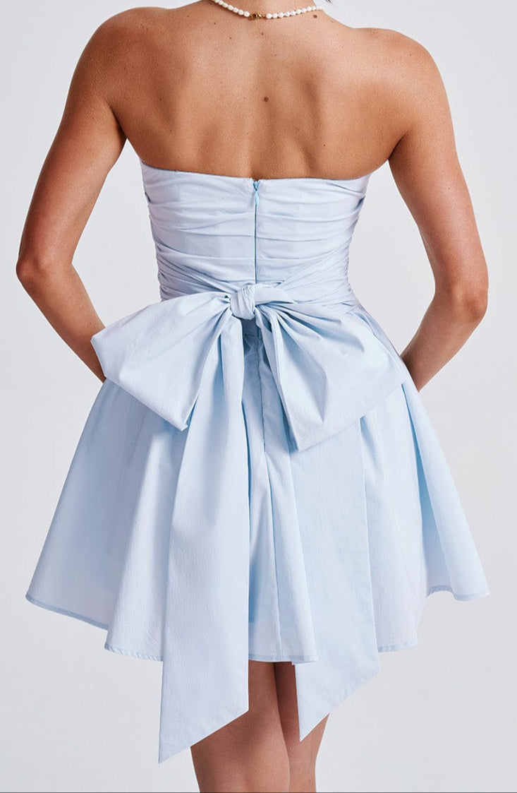 Primavera Mini Dress - Blue