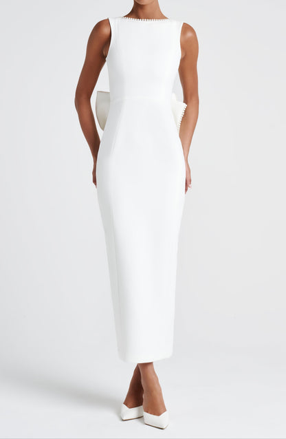 Abril Midaxi Dress - Ivory