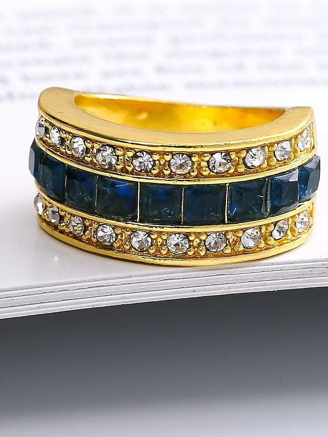 1PC Alloy Ring For Women with Rhinestone for Women