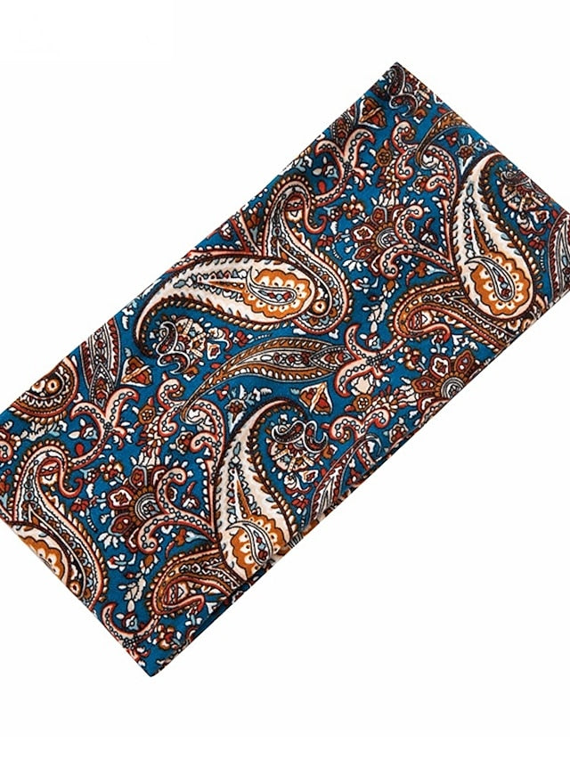 1pc Headbands Bandana Hair Scarf For Street Gift Holiday Head Handmade Fabric 1 2 3 for Women